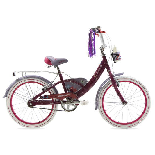 Bicicleta BENOTTO City BRIANNA R20 1V para Niñas - Elegante Color Uva