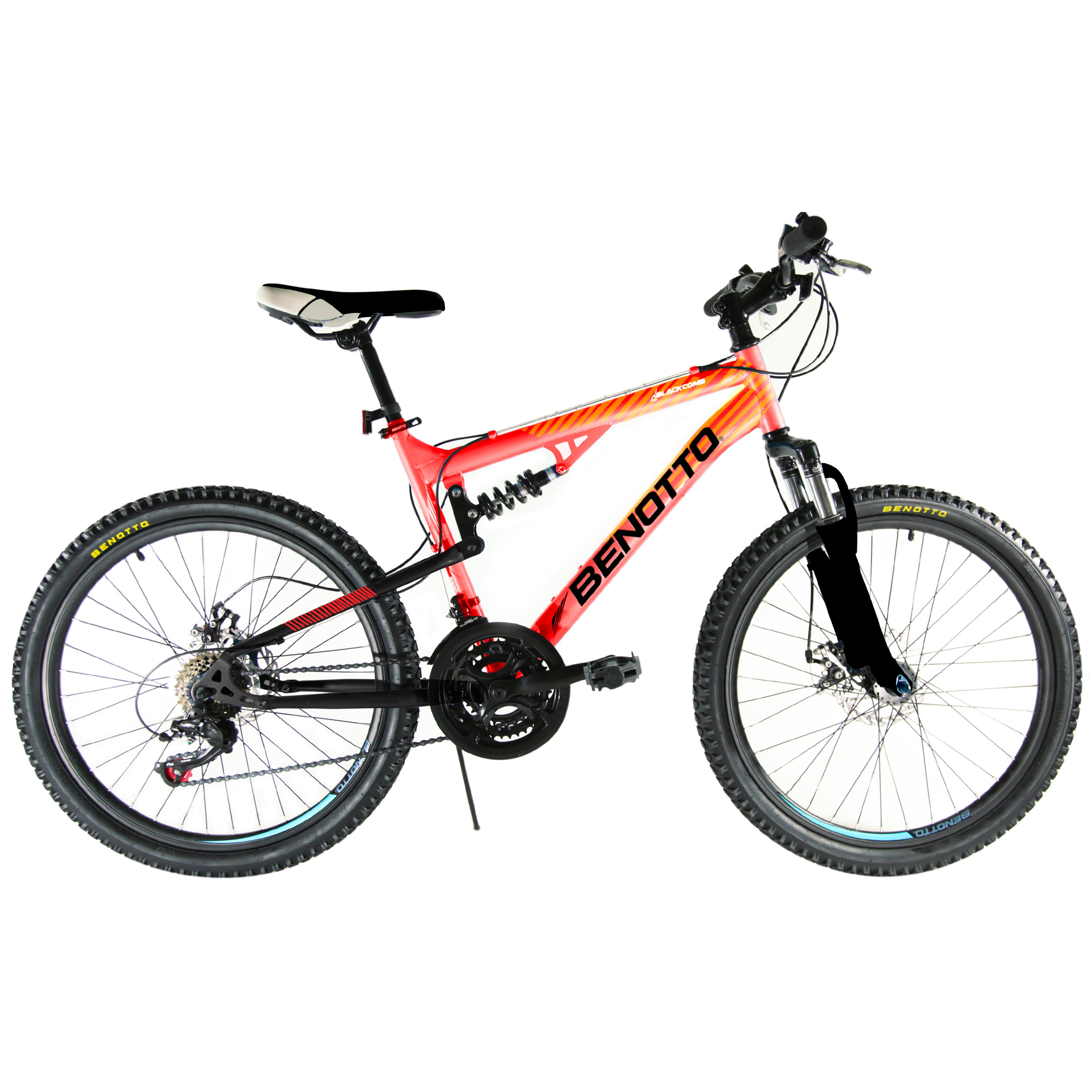 Bicicleta BENOTTO Montaña BLACKCOMB R26 21V Naranja/Negro – Bikemarket