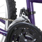 Bicicleta BENOTTO Montaña FLORIDA R24 21V - Mujer - Frenos de "V" - Cuadro de Acero - Morado - Talla Única
