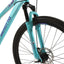 Bicicleta BENOTTO Montaña LHOTSE R27.5 24V. Mujer FS Doble Freno de Disco Aluminio Aqua Talla:MM