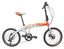 Bicicleta BENOTTO Plegable ATHENS R20 7V. Plata/Naranja