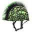 Casco C-PREME RASKULLZ T-REX BONEZ MOHAWK Negro/Verde