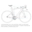 Bicicleta PINARELLO X1 SHIMANO 105 2X12 Blanco