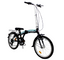 Bicicleta MONK FLINK PLEG ALU E-SHI R20 7V Negro/Aqua