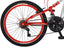 Bicicleta BENOTTO Montaña RUSH R24 21V. Plata/Rojo