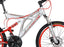 Bicicleta BENOTTO Montaña RUSH R24 21V. Plata/Rojo